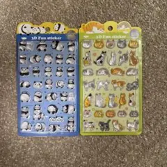 3D Fun sticker 2枚セット