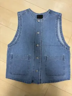 DRAWER デニムベスト コットンカシミヤ 美品 108,900円 - メルカリ