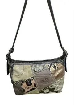 COACH F14007 コーチ パッチワーク 赤 ハンドバッグ レア AK COACH F14007 コーチ パッチワーク 赤 ハンドバッグ レア AK - メルカリ
