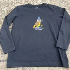HELly Hansen フクロウ イラスト 長袖カットソー　140