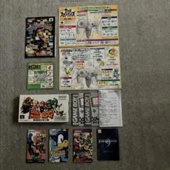 レトロゲーム 取扱説明書・操作表 ・空箱などスマブラ 12点セット