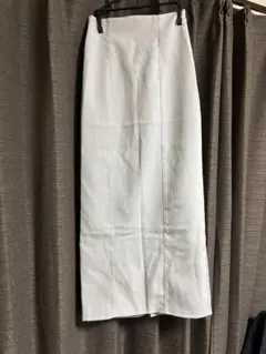 GRL ホワイト スリット タイトスカート S