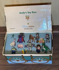 【激レア】トイストーリー2 ピンバッジセットAndy's Toy Box