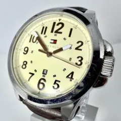1680 TIMEX クォーツ 腕時計 本体 ブラウンレザーベルト - メルカリ