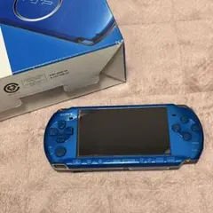 SONY PSP-3000 本体 青 UMD4個付き