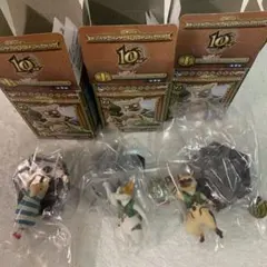 一番くじモンスターハンターフィギュアセットプーギーアイルー（ミケ）アイルー（茶）