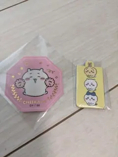 ちいかわ　シール＆マグネットブックマーカー