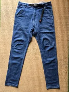 ZIPFIVE KANGOL コラボ ストレッチデニムパンツ クライミングパンツ