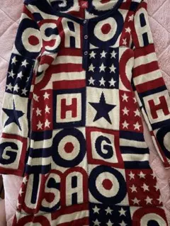 レア Hysteric Glamour USA柄 ニットワンピースのサムネイル
