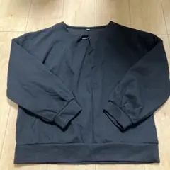 黒　裏起毛　トレーナー　M