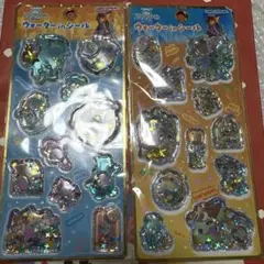 ズートピア ウォーター シール 2セット　2種　2枚　ウォーターインシール