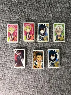 鬼滅の刃 キャラクターカード 7個セット