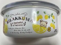 リラックマ ふた付きホーロー容器2個セット