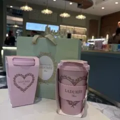 新品未使用✨ラデュレLadurée ピンク タンブラー パリ限定♡ラスト1点 