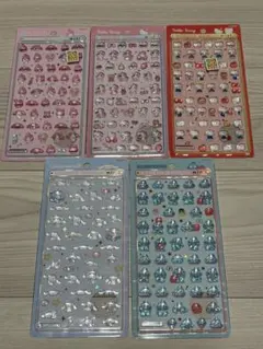【正規品】ボンボンドロップシールmini サンリオ5種セット