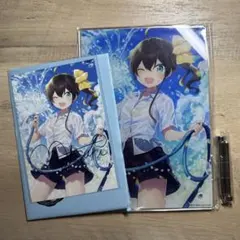 ホロライブ アクリルパネル キーホルダー ジャケット はじめ 誕生日