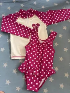 『美品』水着・ラッシュガードセット　90センチ　女の子