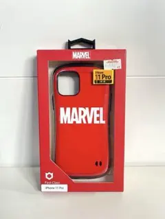 【新品】iFace MARVELiPhone11Pro対応 スマホケース　レッドのサムネイル