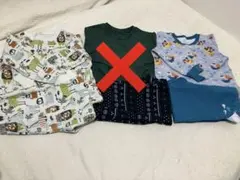 キルトパジャマ2枚セット