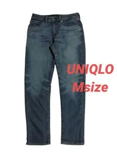 UNIQLO ユニクロ EZYジーンズ ダークブルー Mサイズ