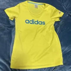 adidasイエロー速乾TシャツM