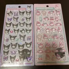 マイメロ クロミ ボンボンドロップシール 正規品 2点セット サンリオ