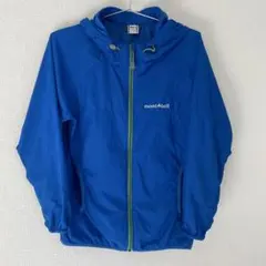 mont-bell ウインドブレーカー 青 / 130cm