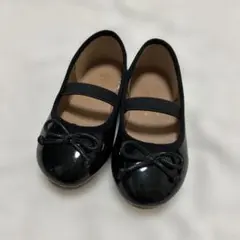 petit main バレエシューズ　フォーマルシューズ　ブラック　14.0cm