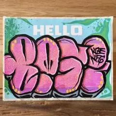 ② グラフィティー 手描きステッカー graffiti グラフィティ