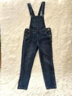 デニム サロペット レディース M 細身 オーバーオール 春 夏 カジュアル
