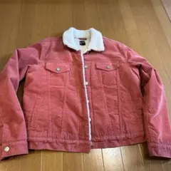 GAP デニムジャケット ピンク ボアライニング