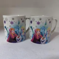アナと雪の女王 マグカップ 2個セット
