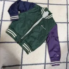 Champion ジャケット 130cm 緑/紫
