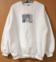 しまむら　とびきりの　プリント　裏起毛　トレーナー