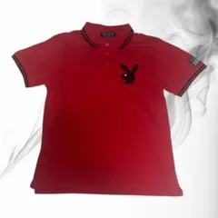 vintage PLAYBOY RED 国旗　00sのサムネイル