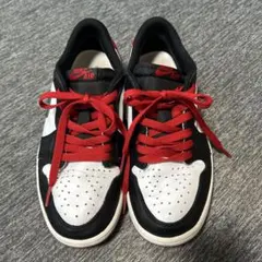 NIKE JORDAN 1 RETRO LOW OG ブラックトゥ　24.5
