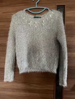 新品未使用タグ付き INGNI コンパクトフェザーヤーンニット