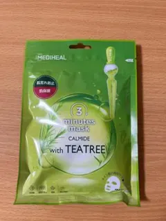 メディヒール　3ミニッツマスク　カーマイドwithティーツリー 7枚入り