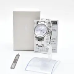 美品 SEIKO セイコー レディース腕時計 パープル文字盤 箱付きのサムネイル