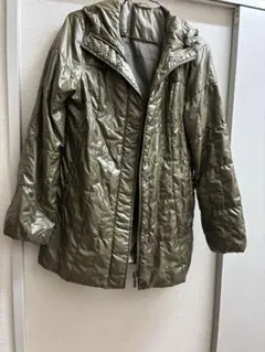 UNIQLO キルティングジャケット カーキ Lサイズ
