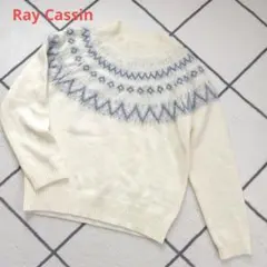 RayCassin ノルディック柄ニット