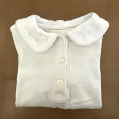 Pico Club 襟付き長袖シャツ ホワイト