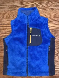 モンベル　mont-bell キッズ　フリースベスト　100cm