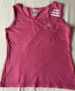 adidas ピンク タンクトップ Lサイズ