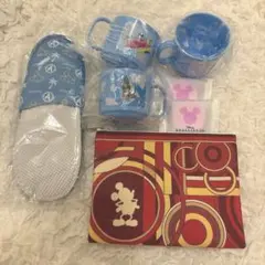 ディズニーアンバサダーホテル プラスチックコップ・子供用スリッパ・ポーチ