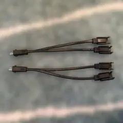 AWM 80°C 300V FT1 SHENGYAO ケーブル2本