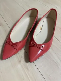 Repetto レペット バレエシューズ 赤 39 - メルカリ
