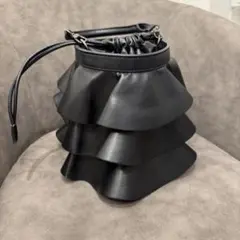 ユナイテッドアローズ ラッフルフリル リブニット ブラック | Mercari