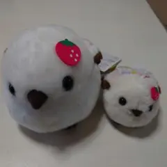 ふくふくシマちゃん ぬいぐるみ いちごのサムネイル