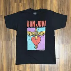お値引不可 新品LボンジョヴィBON JOVI Heart & Dagger T